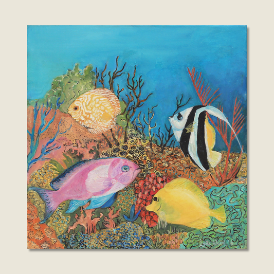 Fish Among Coral