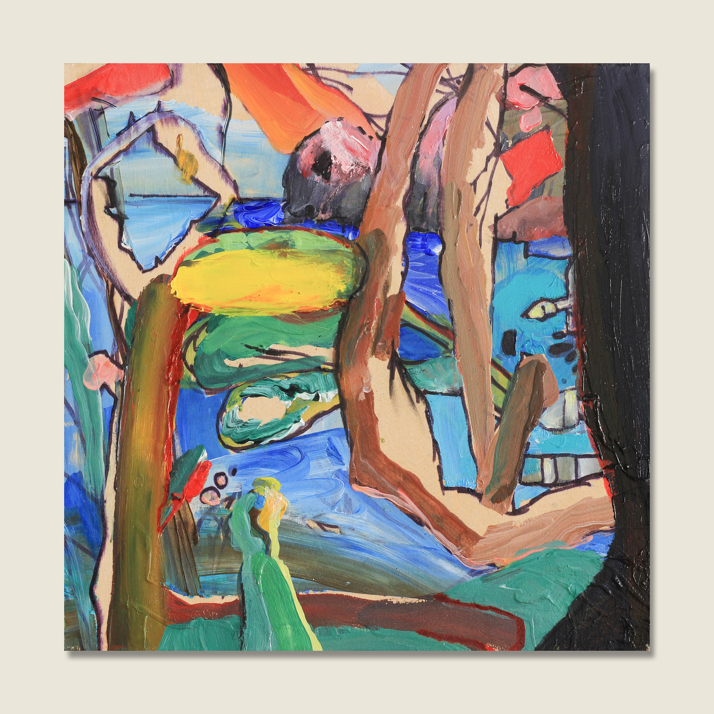 Muleta Through Trees